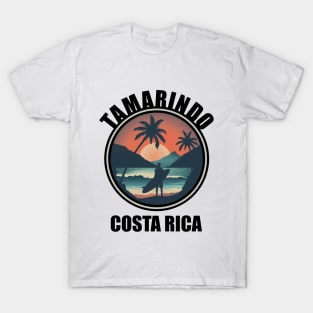 Tamarindo - Costa Rica (with Black Lettering) T-Shirt